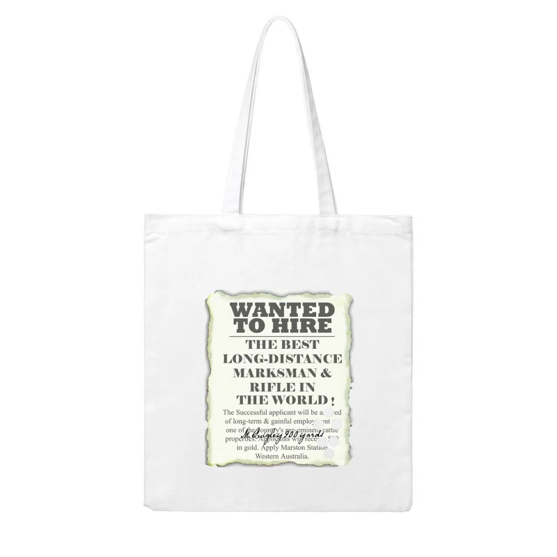 Quigley_s Job Application Cotton Tote Bag
