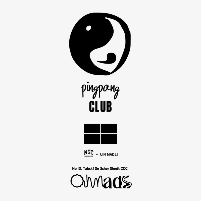 Pingpong Club-Event bei OWADS Damen Pullover Sweatshirt
