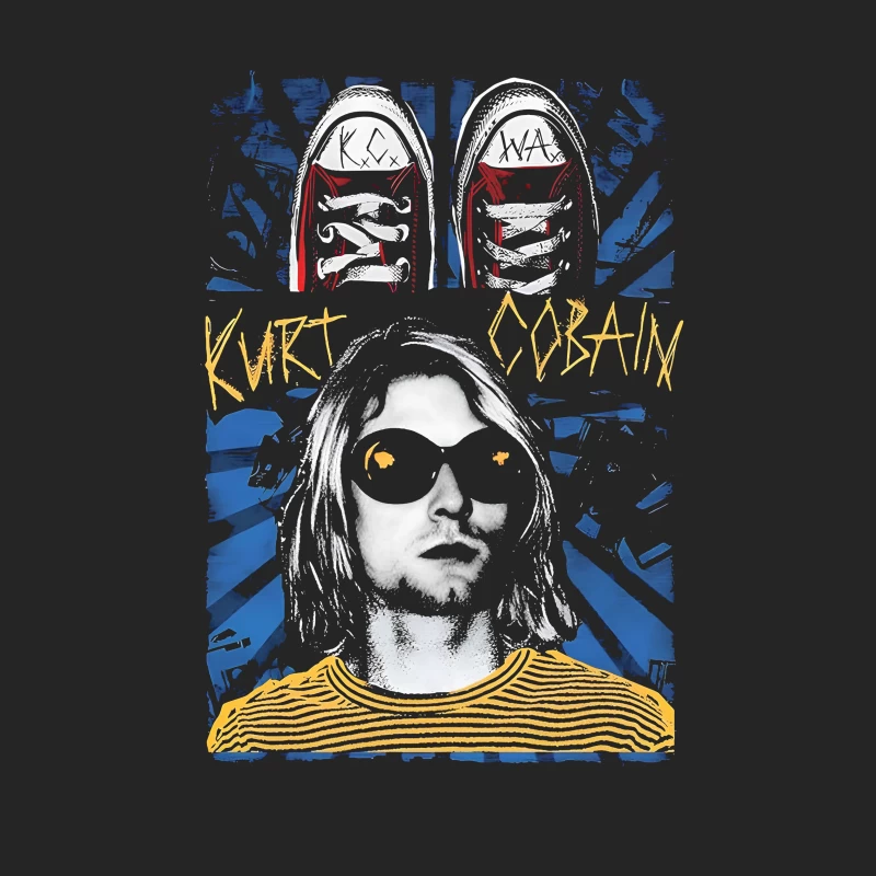 Kurt Cobain Retro Female Pullover Sweatshirt