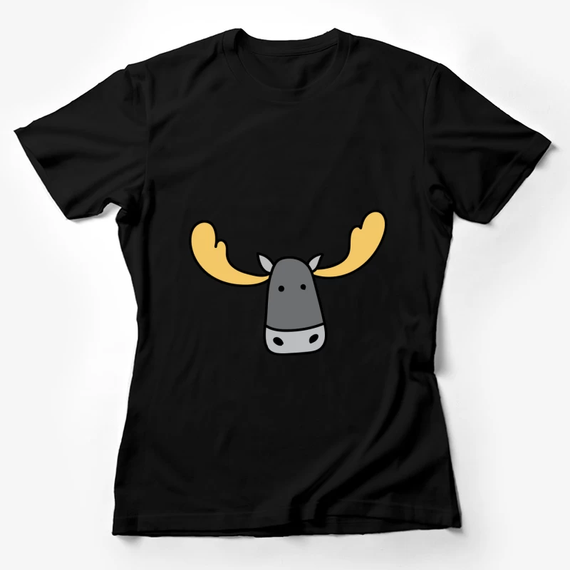 Visage de cerf élaboré Femme T-Shirt