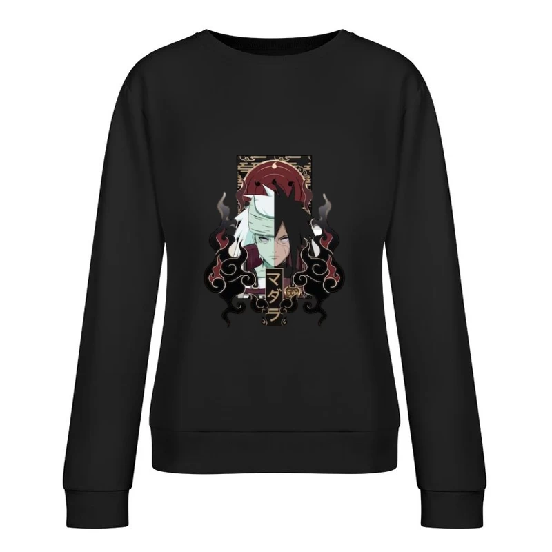 Madara Uchiha Fusion, Anime Design Damen Pullover Sweatshirt