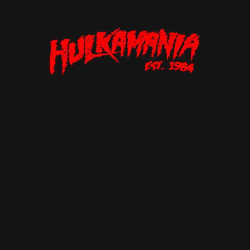 Hulkamania: Wrestling's Iconic Red Logo Since 1984 Female Long Sleeve T-Shirt