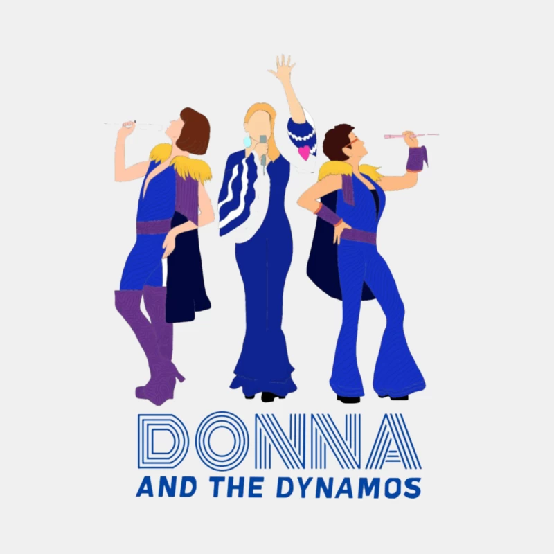 Donna and the Dynamos Male Tank Top