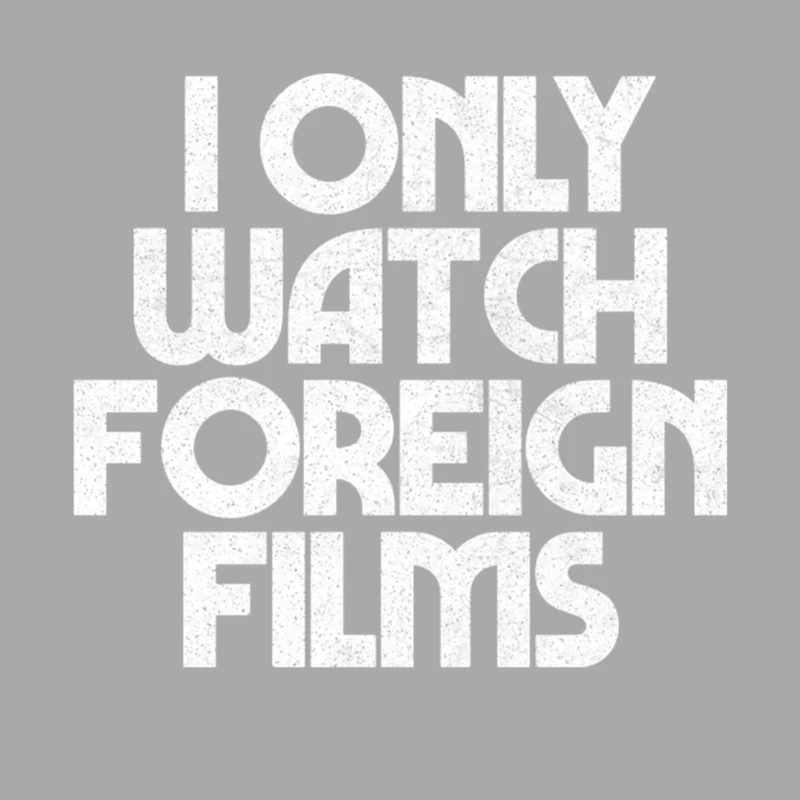 Foreign Film Lover  Film Geek Gift Female Pullover Hoodie