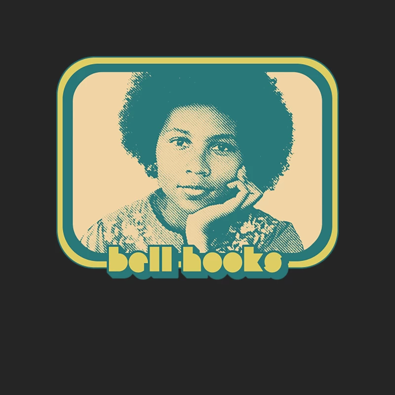 Bell Hooks  Retro Style Feminist Icon Design Female Pullover Sweatshirt