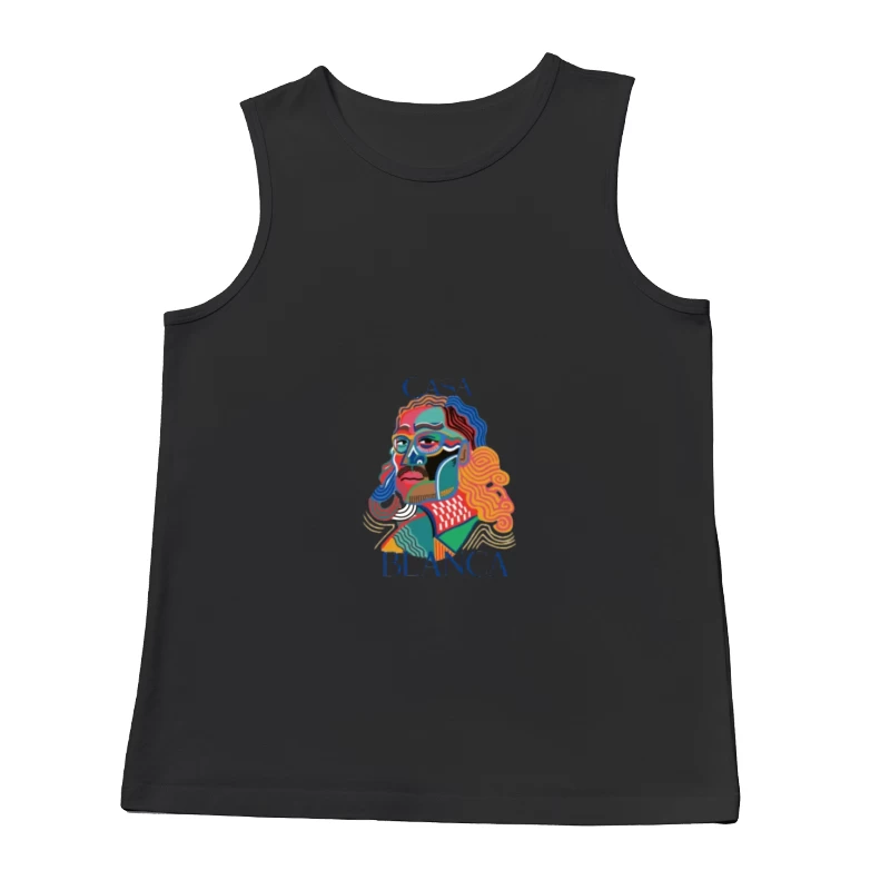 Bunte Kunst von Casa Blanca Herren Tanktops