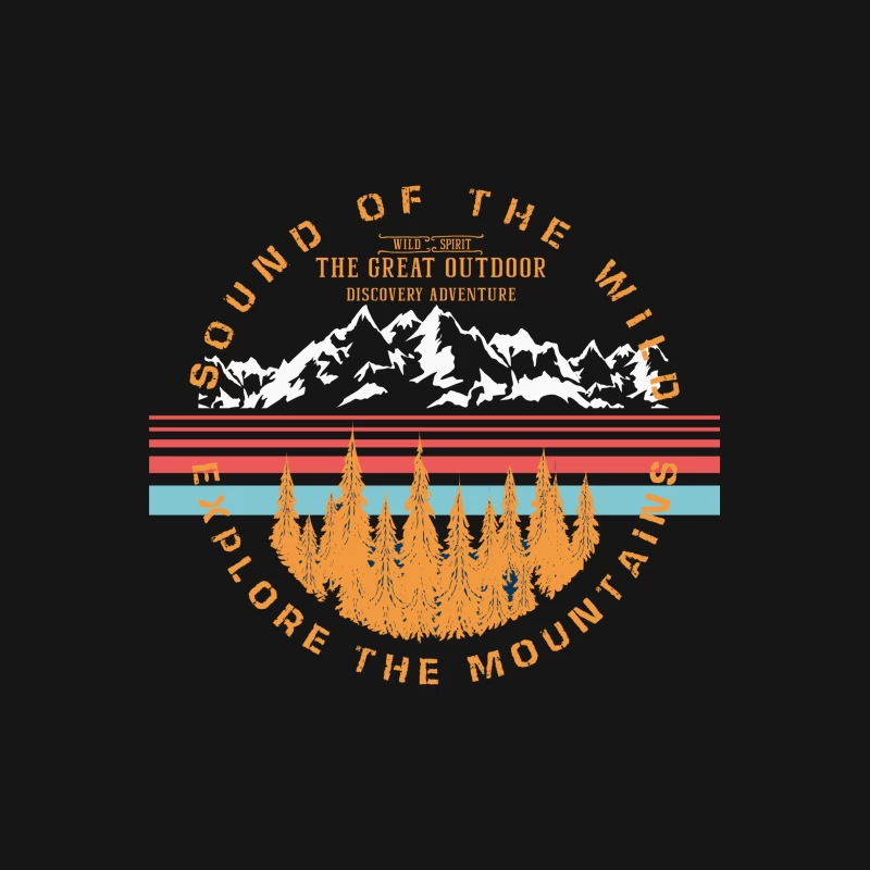 Entdeckung im Gebirge: Klang der Wildnis Damen T-Shirt