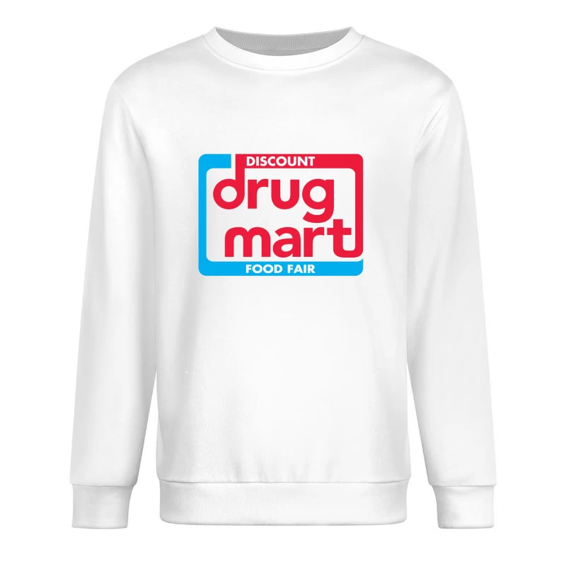 Discount Drug Mart Food Fair Vintage Retail Logo Male Pullover Sweatshirt