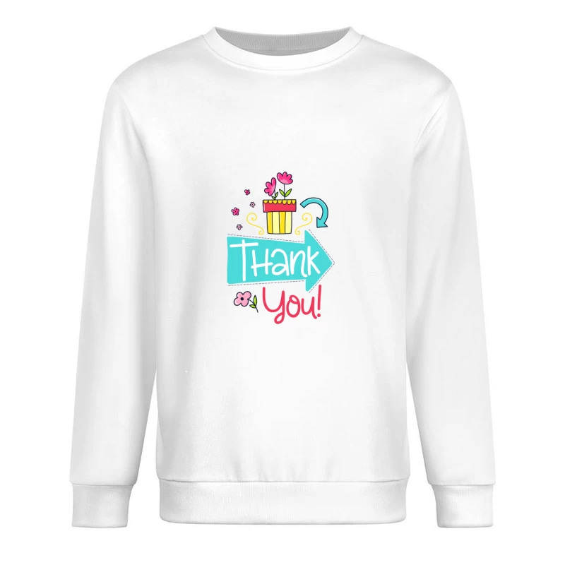 Carte de remerciement colorée Homme Sweat-shirt à enfiler