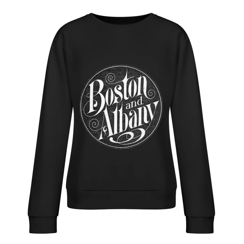 Boston and Albany Railroad Female Pullover Sweatshirt