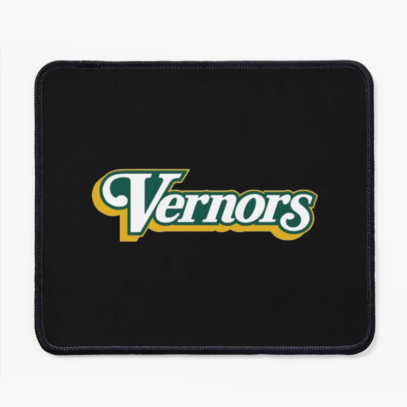 Vernors Ginger Ale Vintage Brand Logo Mouse Pad