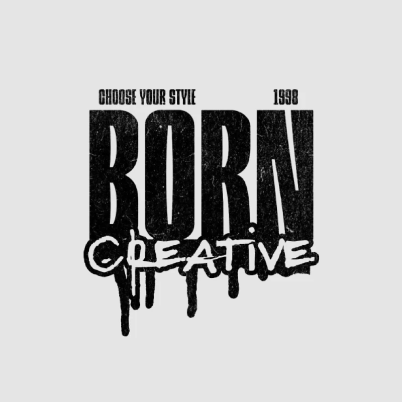 Design Né Créatif Homme Sweat à capuche