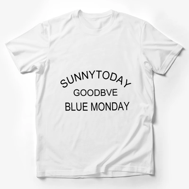 Sonnig heute, Abschied, Blauer Montag Herren T-Shirt