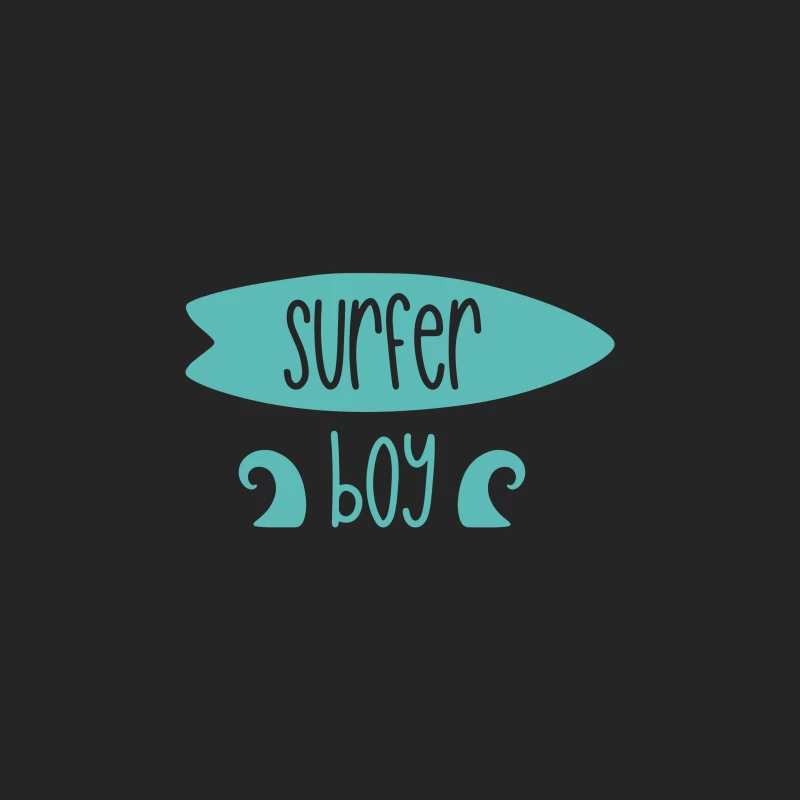 Design Surfer Boy Femme Sweat-shirt à enfiler