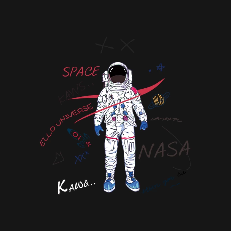 Weltraum-NASA-Astronaut Herren T-Shirt