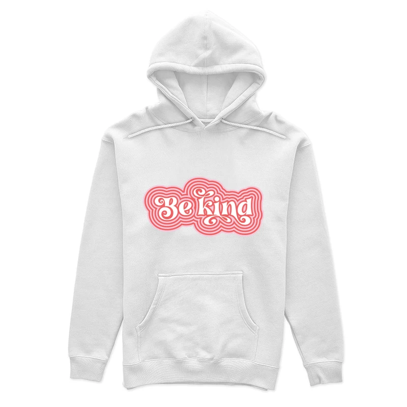 Inspirierende 'Sei freundlich' Botschaft Damen Pullover Hoodie