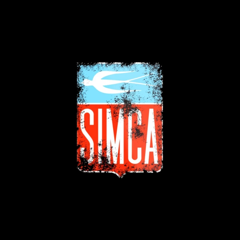 Vintage Simca old bird emblem iPhone Case