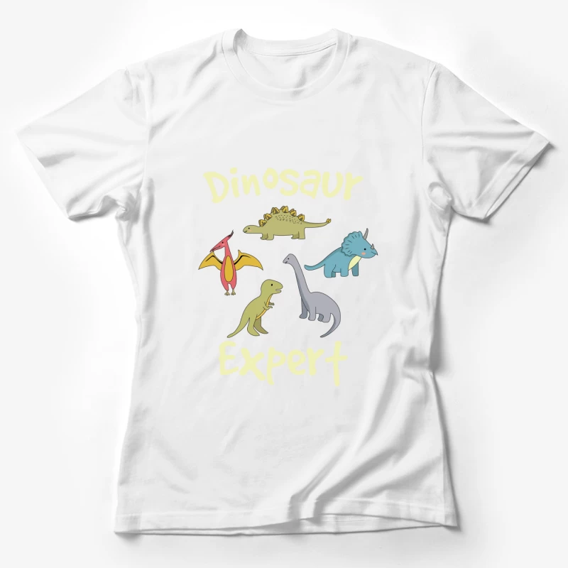 Design mignon de dinosaures Femme T-Shirt