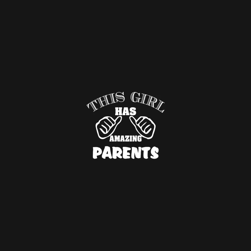 Design amusant pour filles avec parents Homme Manches Longues T-Shirt