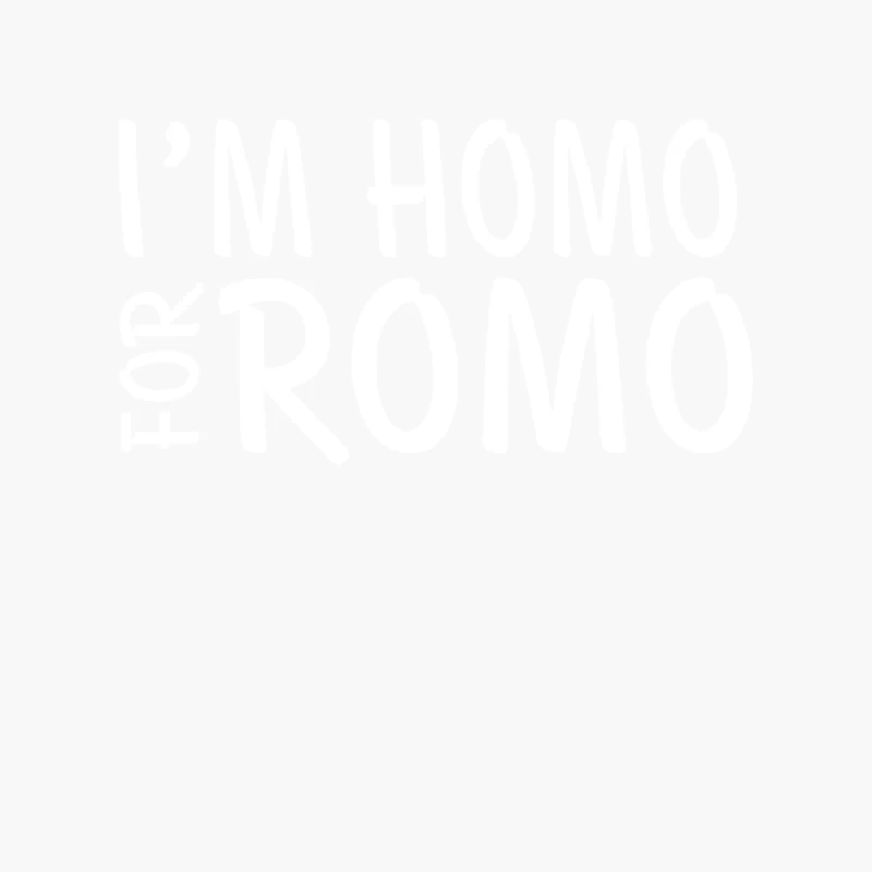 I_m Homo For Romo Cotton Tote Bag