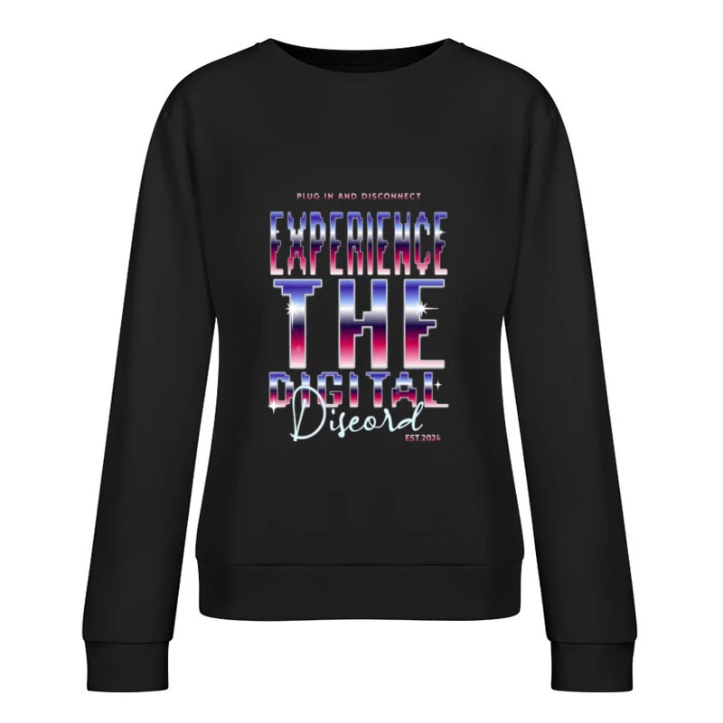 Découvrez la discorde numérique Femme Sweat-shirt à enfiler