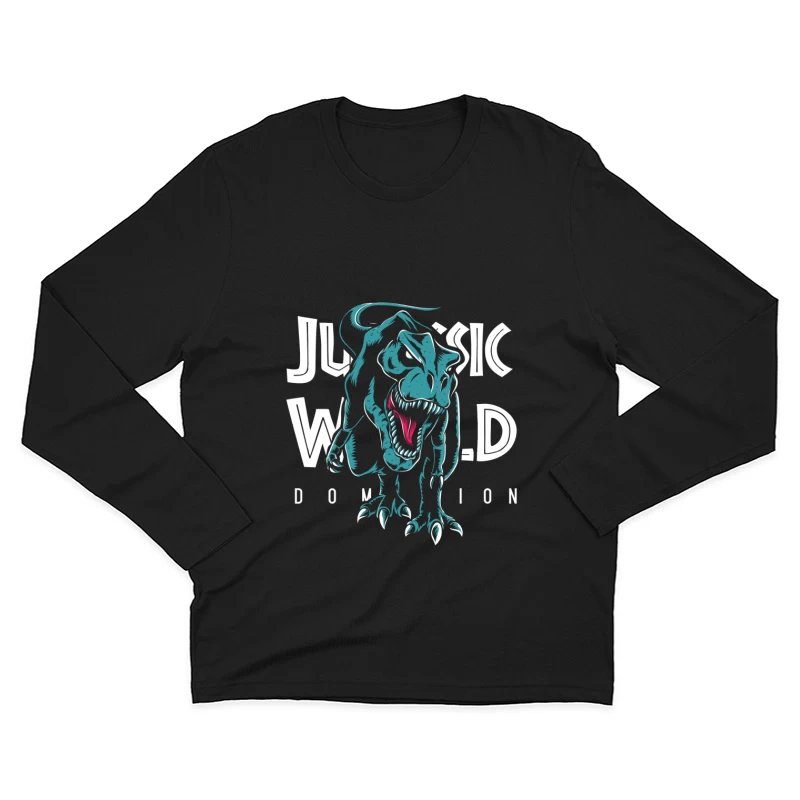 Jurassic World Dominion Logo Male Long Sleeve T-Shirt