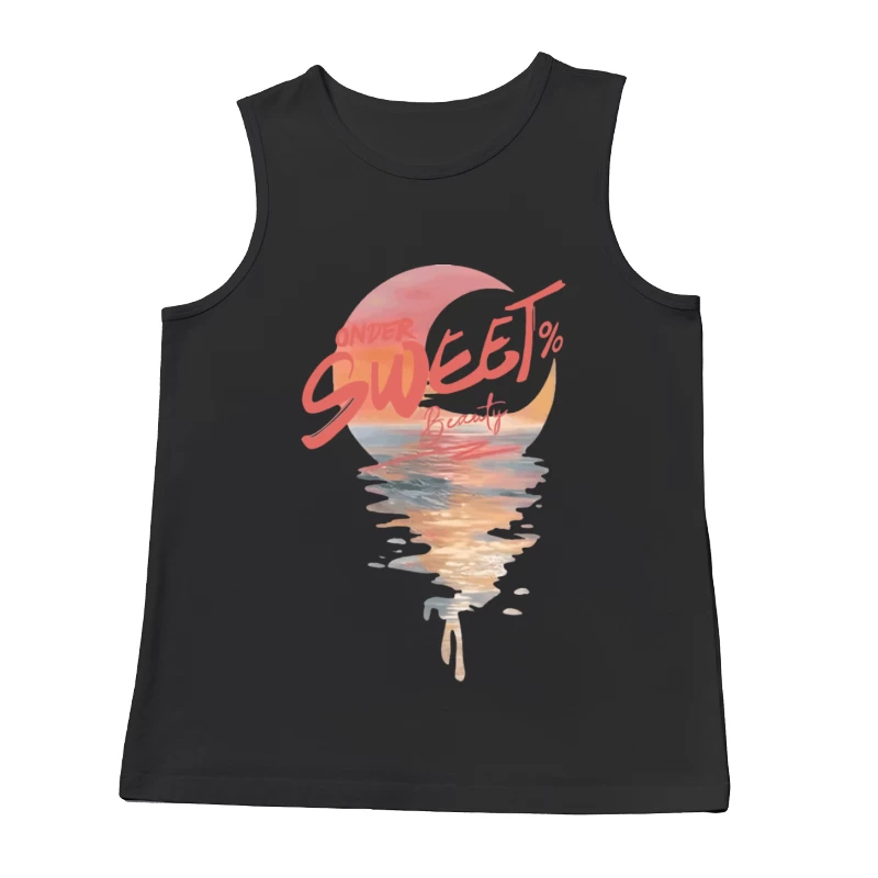 Sonnenuntergang am Meer Herren Tanktops