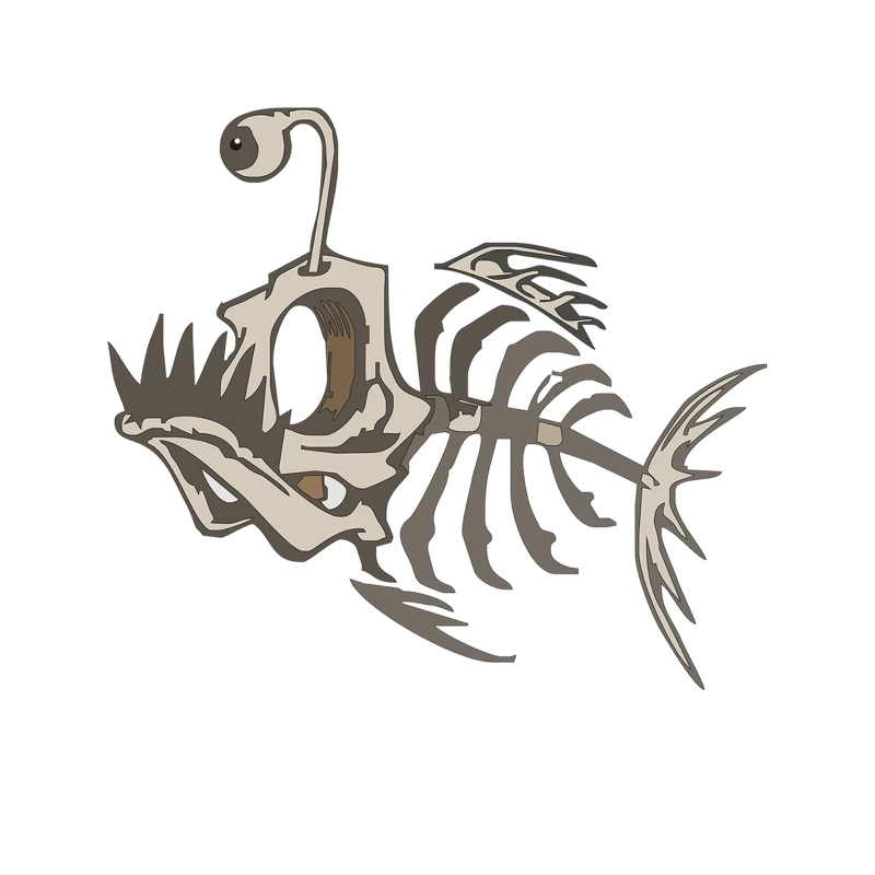 Animal Fishing Tee Graphic Tapestry