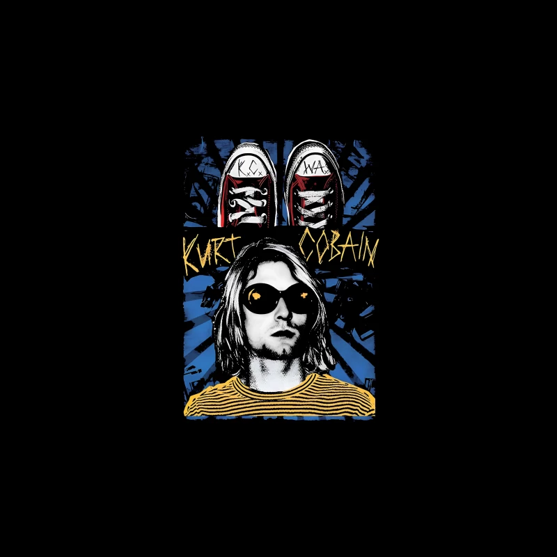 Kurt Cobain Retro iPhone Case