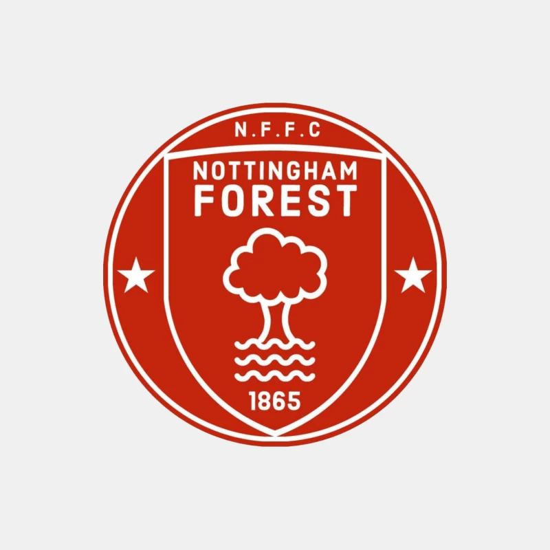 Nottingham Forest Retro Badge Male Tank Top