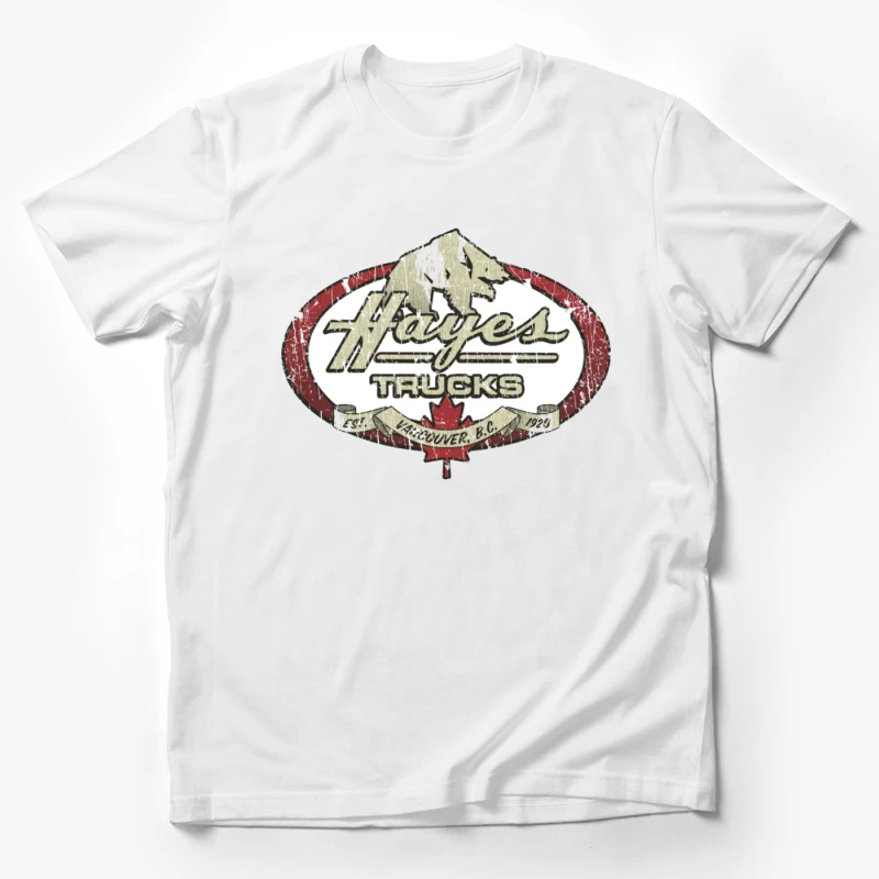 Hayes Trucks 1971 Male T-Shirt