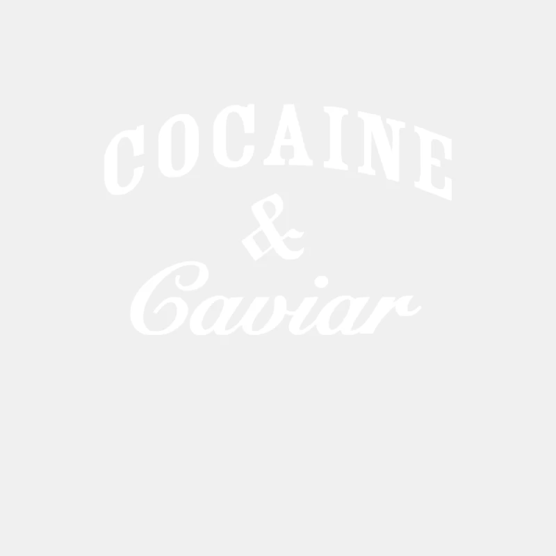 Cocaine And Caviar - Mens Hoodie Cocain Male Tank Top