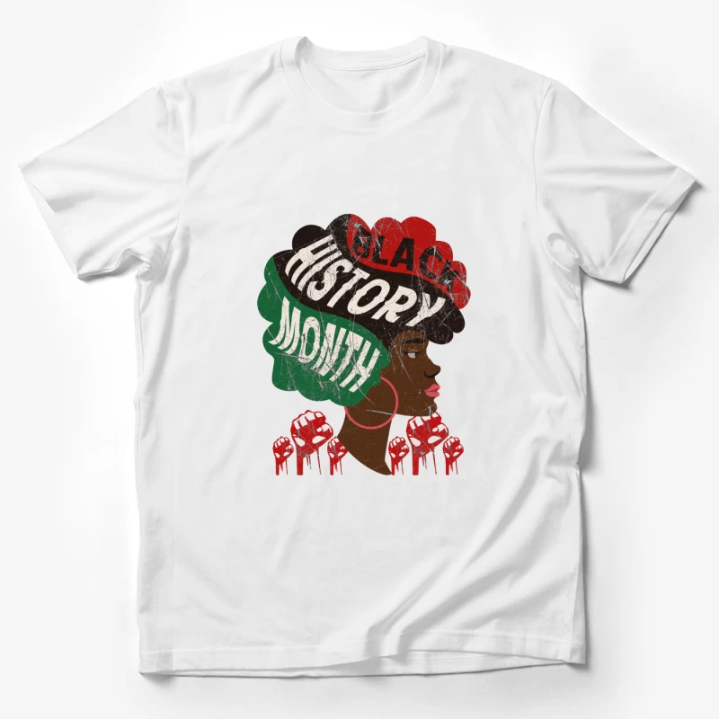 Schwarze Geschichte Monat, Afro, Ermächtigung Herren T-Shirt