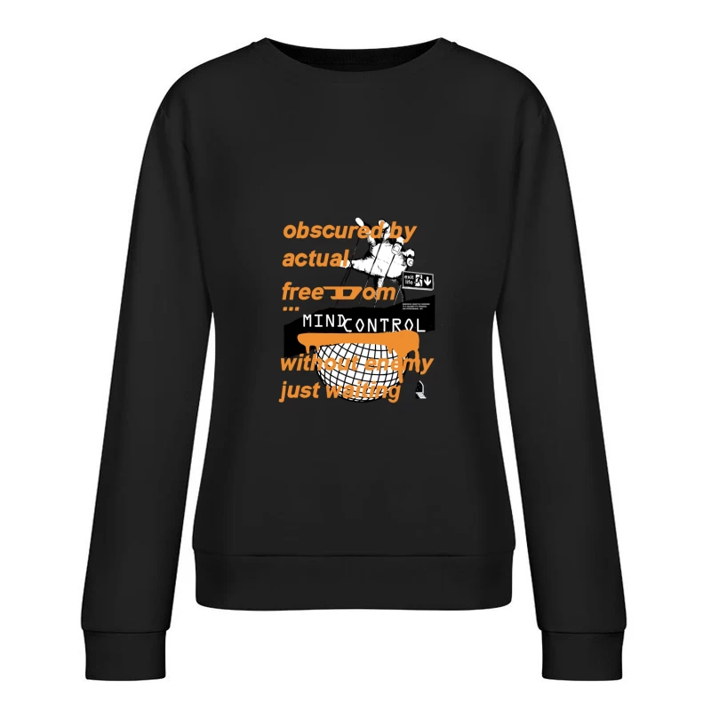 Gedankenmanipulation und Freiheit Damen Pullover Sweatshirt