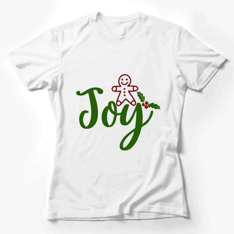 Décoration festive avec pain d'épices et houx Femme T-Shirt