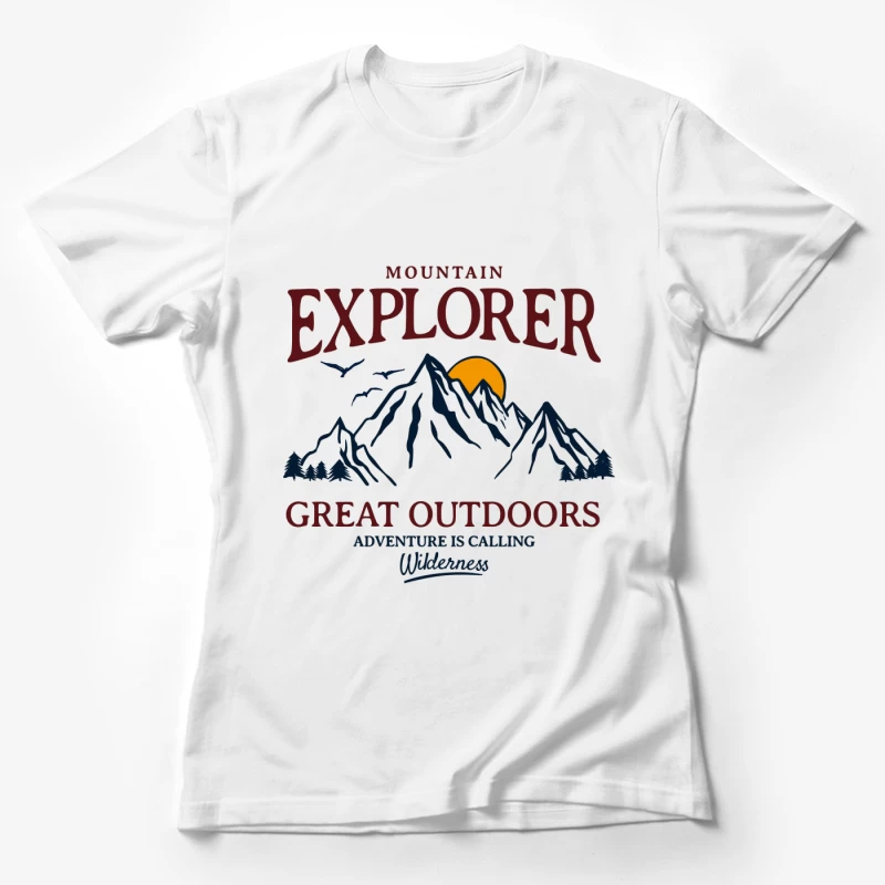 Bergabenteuer im Freien Damen T-Shirt