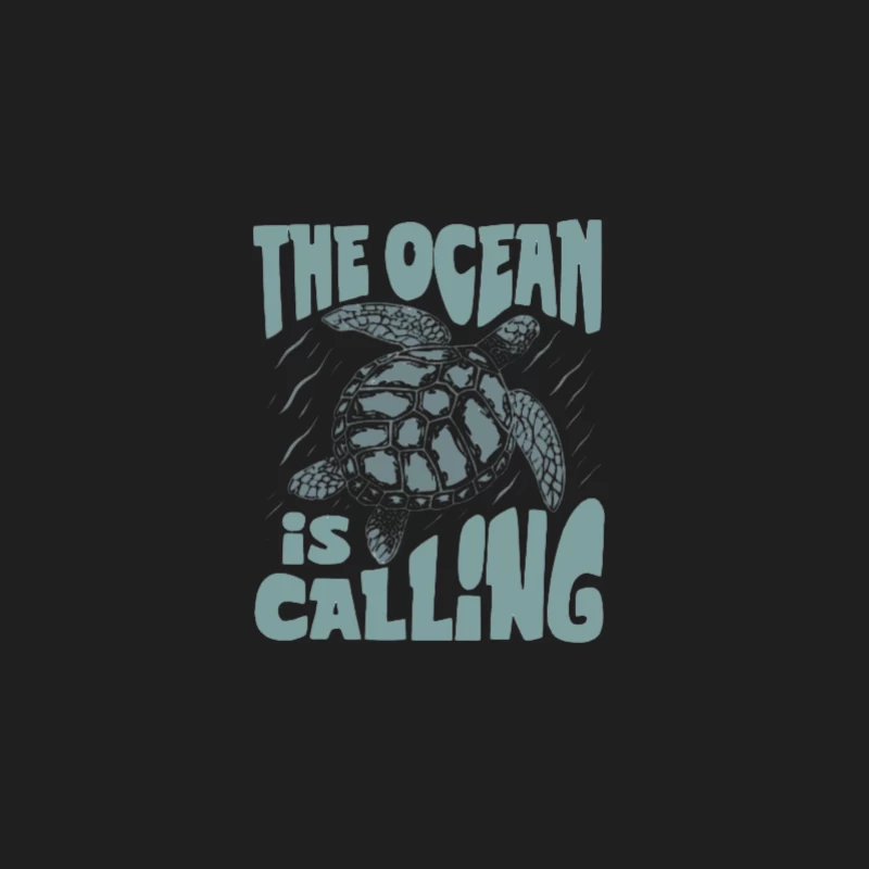 Der Ozean ruft Schildkröten Design Herren Tanktops