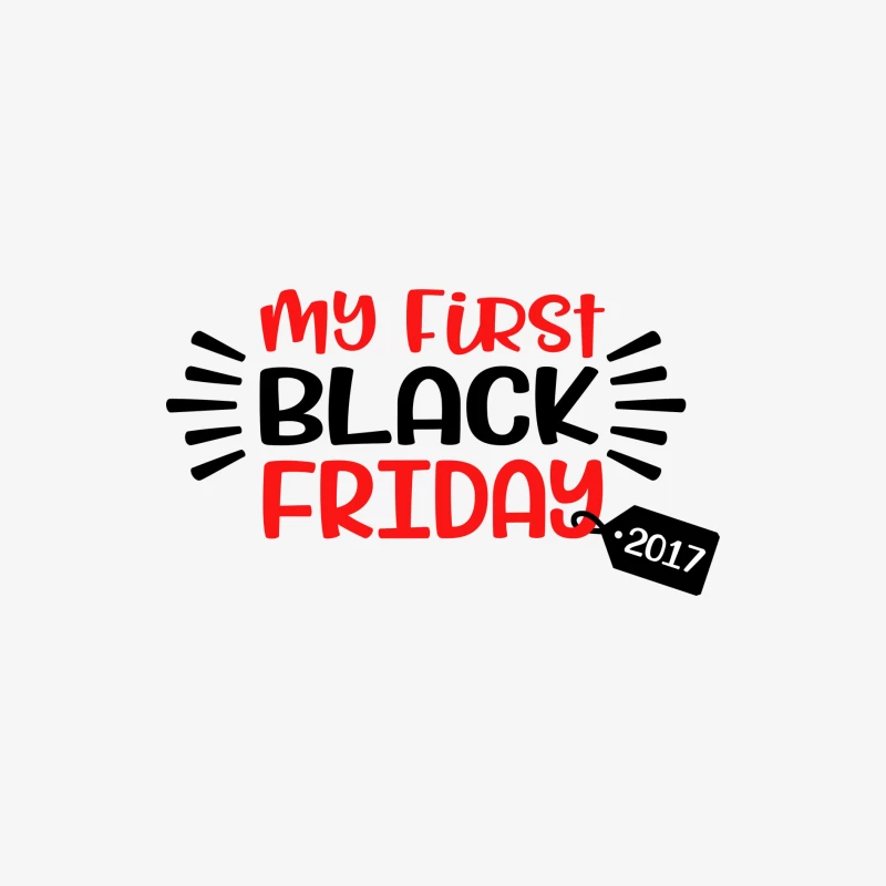 Mon Premier Black Friday 2017 Homme Manches Longues T-Shirt
