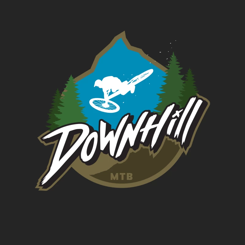 Downhill Mountain Biking Male Pullover Sweatshirt
