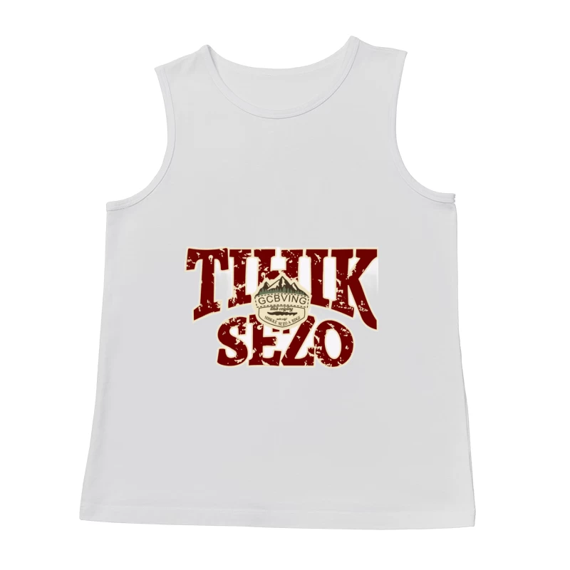 Wandern Vintage Design Herren Tanktops