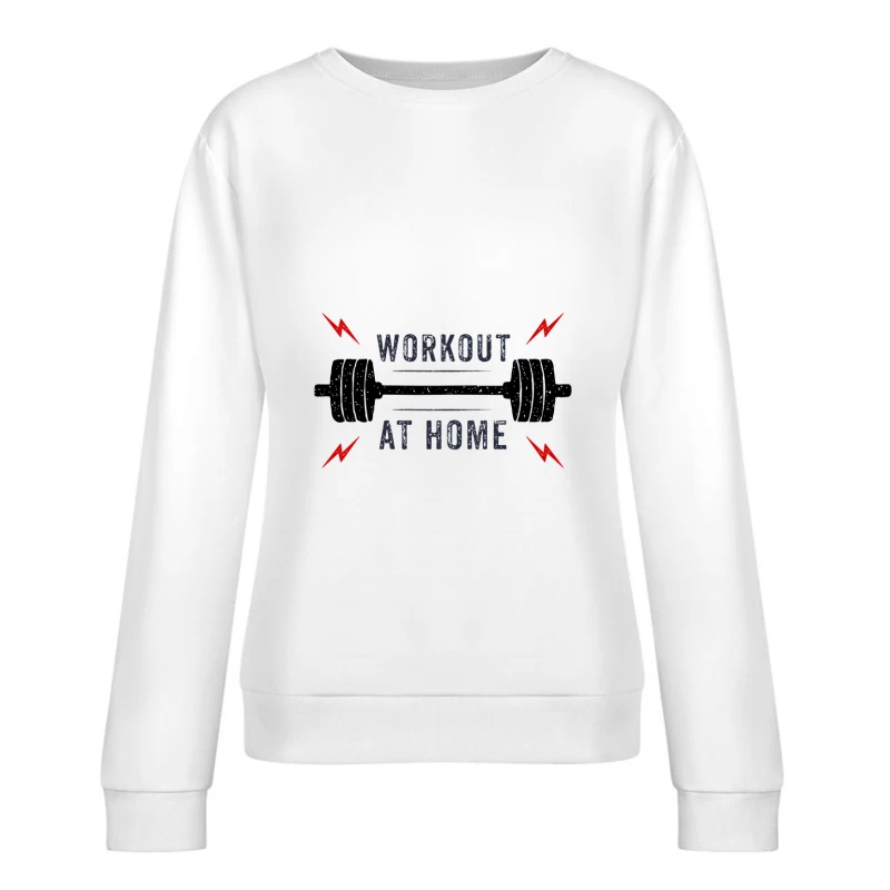 Rester en forme avec un entraînement à domicile Femme Sweat-shirt à enfiler