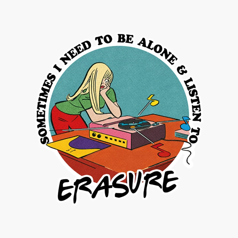 Erasure   Obsessive Music Fan Gift Cotton Tote Bag