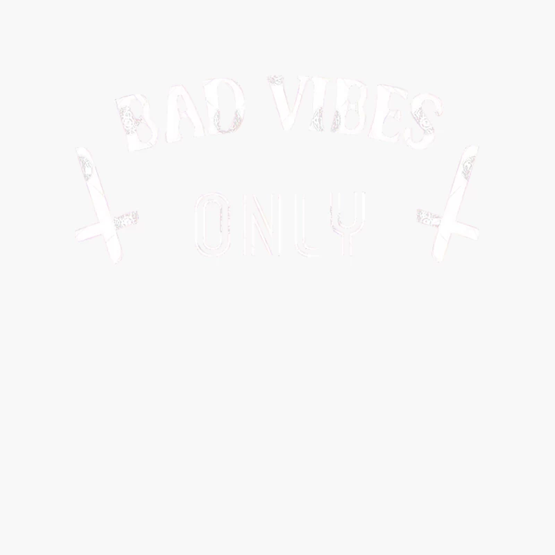 Bad Vibes Only Cotton Tote Bag