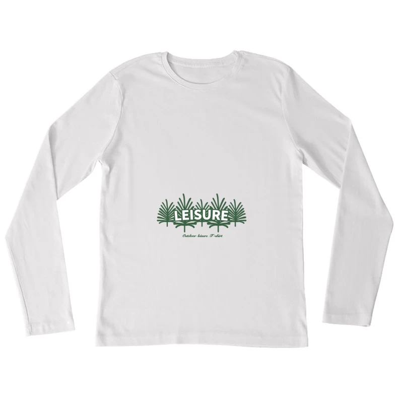 Freizeit-Natur-Logo Damen Langarm T-Shirt