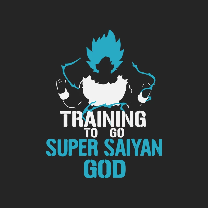 Training to go Super Saiyan GOD DBZ Dragon Ball Z Male Pullover Sweatshirt