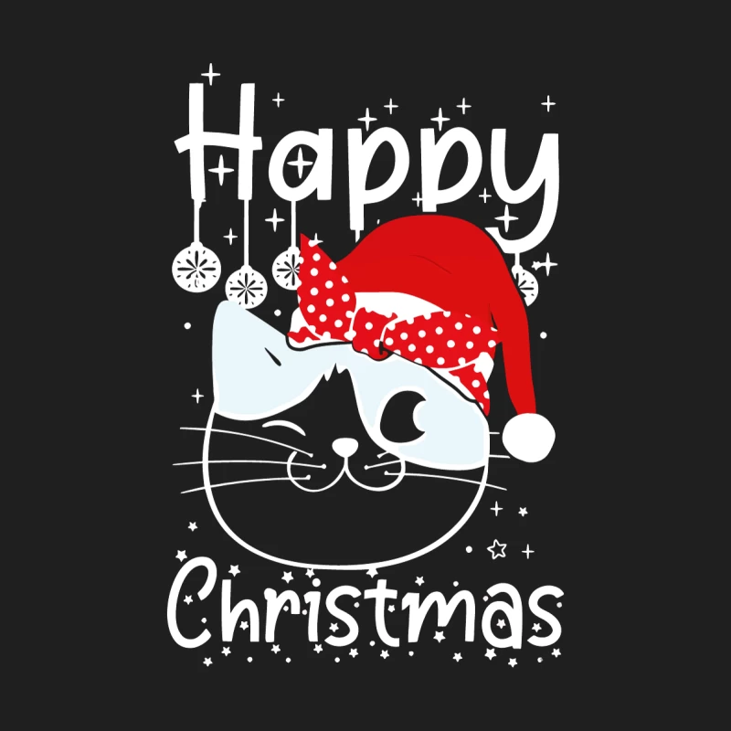 The Festive Feline Cheer Male Tank Top