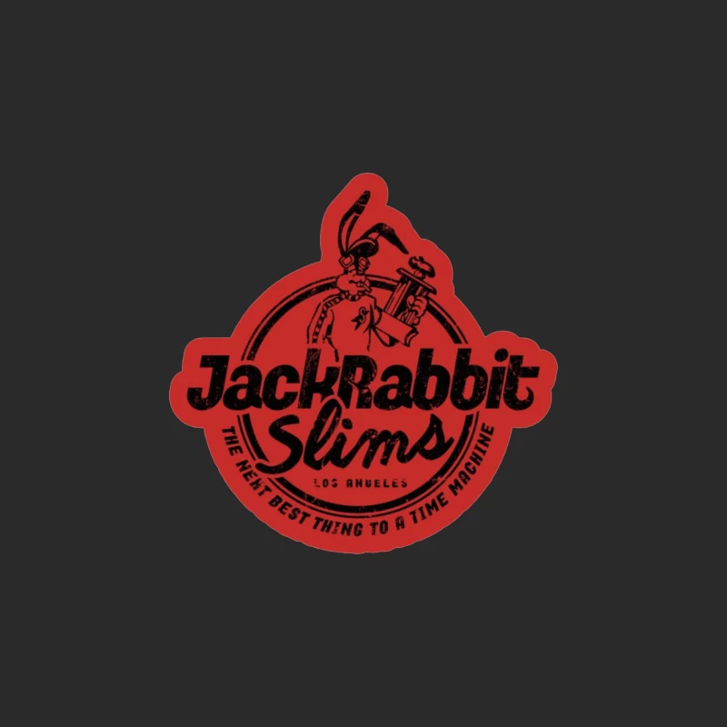 Jack Rabbit Slim's retro Red Baseball Cap