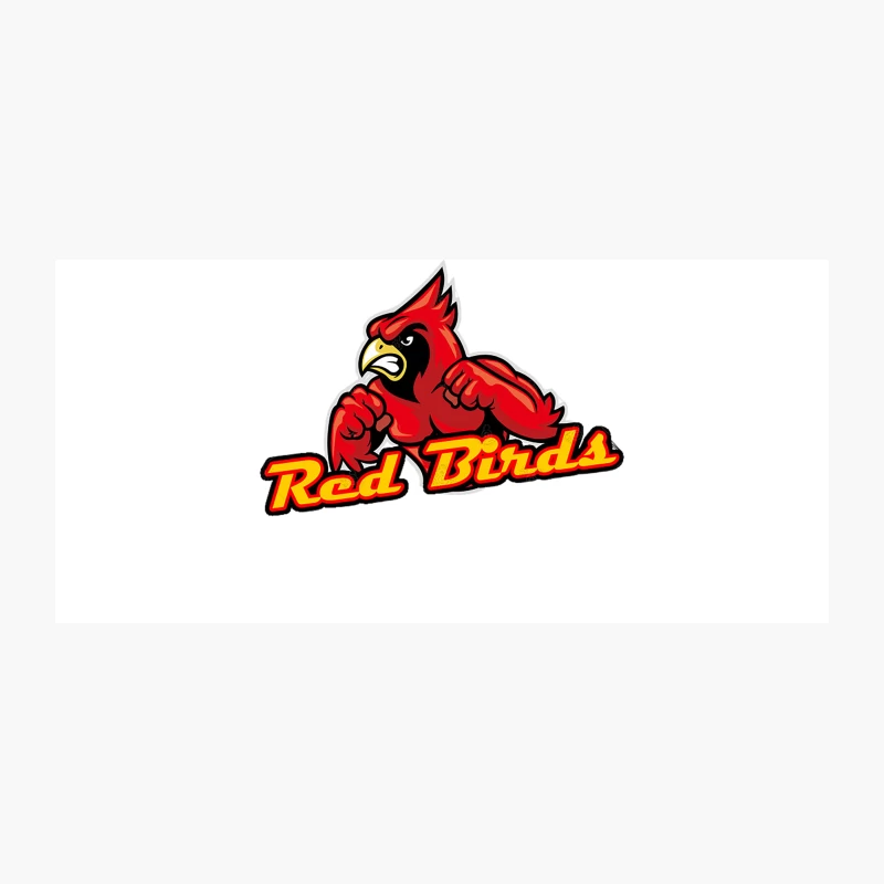 Red Birds Coffee Mug
