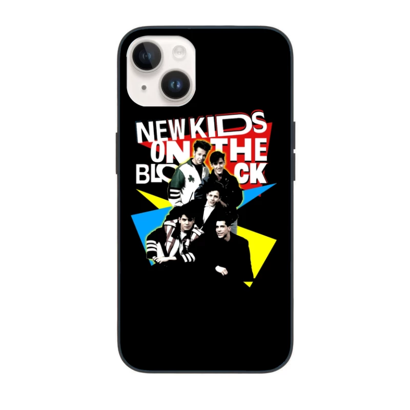 New Kids On The Block Retro Album Art Design iPhone Case