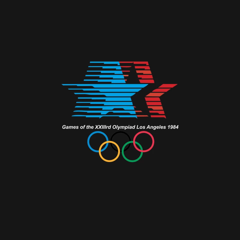 RETRO LOS ANGELES 1984 OLYMPIC GAMES Desk Mat